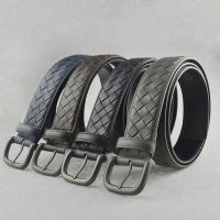 High-quality  Belts For Man Luxury Designer Brand 2022 Braided Belt Knit Handmade Genuine Leather Double Faced Cowhide Belts