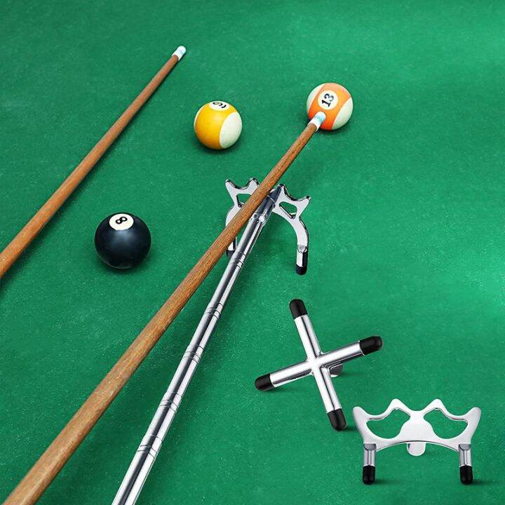 retractable-billiard-cue-stick-bridge-with-3pcs-removable-brass-bridge-head-billiard-table-pool-cue-accessories