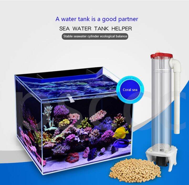 Fluidised Media Reactor Fluid Bed Filter w/ Pump Seawater Saltwater