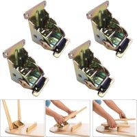 Free Shipping 90 Degree Self-Locking Folding Hinge Table Legs Chair Extension Foldable Self Locking Fold Feet Hinges Hardware