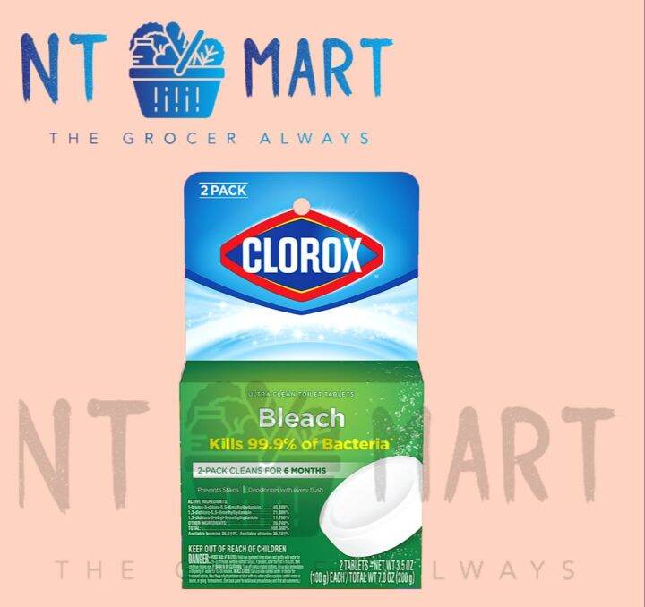 Clorox® Automatic Toilet Bowl Cleaner 2's Lazada