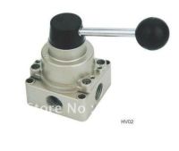 QDLJ-1pcs Hv-02 4 Way 3 Position 1/4" Bspt Pneumatic Hand Lever Valve Center Closed