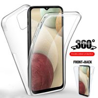 360° Full Body Case for Samsung A12 a 12 12a Double Side Silicon TPU Transparent cases for Samsung Galaxy a12 sm-a125f Coque