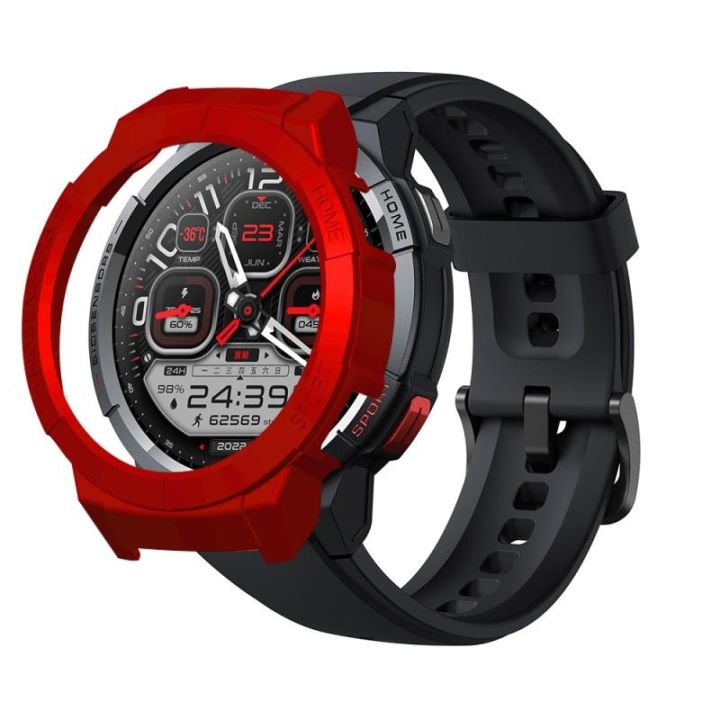mini-obudowa-smartwatch-zderzak-wytrzyma-y-do-mibro-gs-smartwatch-akcesoria-elektroniczne-chroni-ce-os-ona-na-szybk-zegarka-przeno-ne