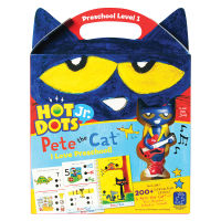 [3-4 years+] Hot Dots Jr.peta the cat I Love Preshool Set