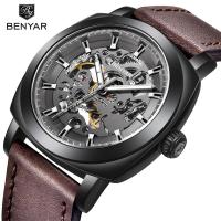 ZZOOI BENYAR Mens Watches Top Brand Luxury Business Automatic Mechanical Watch Men Waterproof Sport Wrist Watches Relogio Masculino