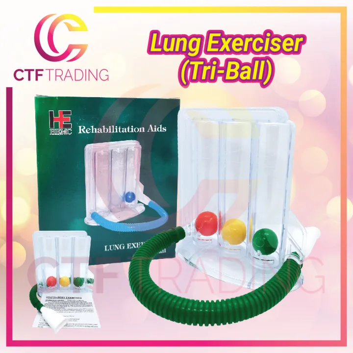 CTF Lung Exerciser / Incentive Spirometer Triball Lazada