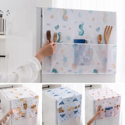 Household Washing Machine Cover Fabric Dustproof Bag Washing &amp; Machine 130*55cm Cover Refrigerator Dust Proof V1X7