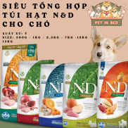 N & D 1kg Dry food brand N & D for dogs, for adults and puppy