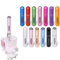 5ml Portable Mini Refillable Perfume Bottle With Spray Scent Pump Empty Cosmetic Containers  Atomizer Bottle For Travel Tool Travel Size Bottles Conta