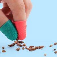 Finger Rubber Caps Cot Silicone Money Counting Tip Pads Grip Guards Grips Task Hot Wax Cover Tips