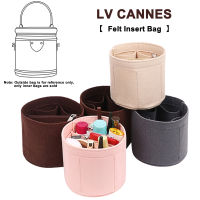 EverToner Felt Insert Bag For CANNES Bucket Bag กระเป๋าเครื่องสำอางกระเป๋ากระเป๋าถือกระเป๋าแฟชั่นกระเป๋าถือสำหรับผู้หญิง