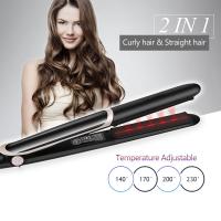 【LZ】♤⊕  Encrespador de cabelo reto infravermelho profissional ferro liso íon negativo alisamento do cabelo ondulação ondulação cuidados capilares