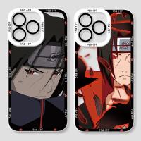 Uchiha Itachi Soft Silicone Case For iPhone 14 Pro Max 13 12 Mini 11 ProMax XR XS X 8 7 6 6S Plus SE 2020 Back Shockproof Cover  Screen Protectors