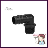 ข้องอเกลียวนอก PE TOWAI 3/4 นิ้ว X 25 มม. สีดำ แพ็ก 10 ชิ้นELBOW PIPE FITTING PE MPT TOWAI 3/4INX25MM BLACK 10PCS/PACK **ของแท้100%**