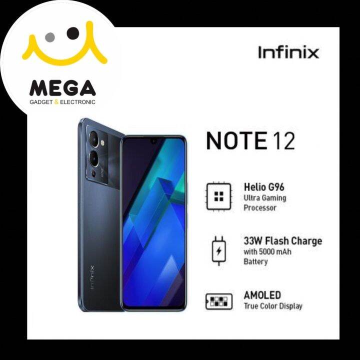 Infinix Note 12 8GB + 256GB Garansi Resmi Infinix Indonesia | Lazada ...