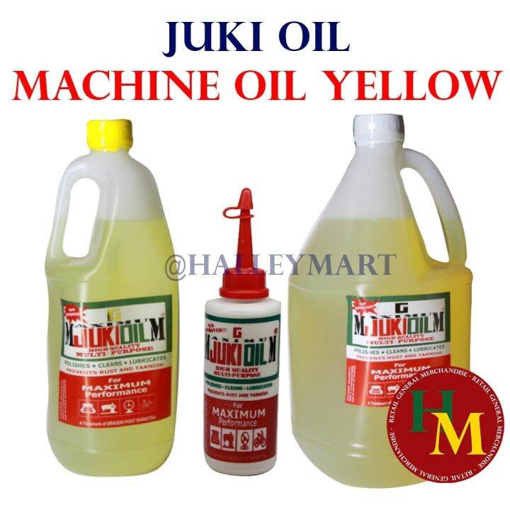 [JUKI] Sewing Machine Oils (Yellow) Different Sizes Lazada PH