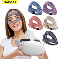 For Oculus Quest 2 Eye Mask Pad Glasses Cover Breathable Sweat Headset Band Virtual Reality Headset For Quest 2 1 VR Accessories VR Straps