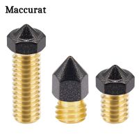 【CW】 2PCS Volcano/MK8/E3D Brass PTFE coating Nozzle Non stick filament 0.4MM 0.6MM Extruder Print Head Nozzle For 1.75MM Ender-3V2