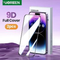 UGREEN for iPhone 15 14 13 12 11 Pro Max Screen Protector for iPhone 14 Plus Tempered Glass for iPhone 11 XR Glass 9D Films