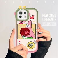 Xiaomi Mi เคสใส่โทรศัพท์11 Lite Mi 11 Lite 5G Mi 11 Lite 5G NE 11 Lite 5G SquarePants Creative SquarePants เลนส์โทรศัพท์มอนสเตอร์นิ่มฝาครอบป้องกันกันกระแทกเคสใส่โทรศัพท์เคสโทรศัพท์มือถือ