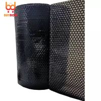 20/30/40/50cm Width Packaging products Pure black opaque shockproof bubble film Food packaging film for express moving