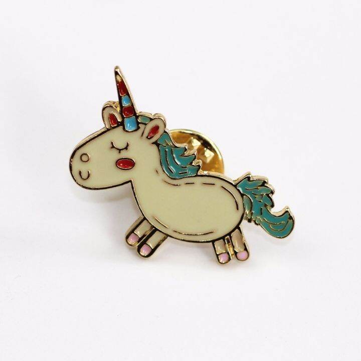 timlee-x223-new-cartoon-lovely-animals-unicorn-metal-brooch-pins-fashion-jewelry-wholesale