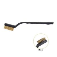 1PC Stainless Steel/Copper/Nylon Wire Brush Rust Scrub Remove Cleaning Tools Cleaning Brushes Polishing Metal Cleaning Brushes