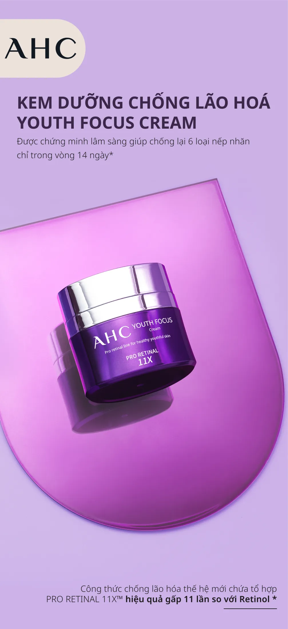 Kem Dưỡng Chống Lão Hóa AHC Youth Focus Cream 50ml 1.248.000 ₫ - MUA ...