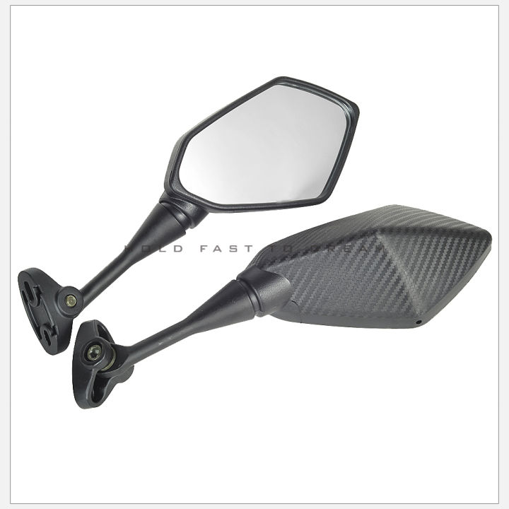 สำหรับคาวาซากินินจา250-300-500-r-zx9r-zx10r-zx14r-รถจักรยานยนต์กระจกแข่งกีฬาจักรยานกระจกมองหลัง