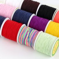 【YF】☇  90meters 0.8mm Cord Thread Chinese Knot Macrame Braided String Tassels Beading Shamballa