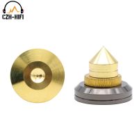 New Product 1Pc Metal Brass Audiophile Shock Spikes Pad HIFI Speaker Spike Audio CD Amplifier Cone Floor Foot Stand HIFI Audio DIY