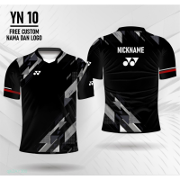 New！T-shirt 2023！Badminton dengan logo YONEX High quality products （Freeprinting of names）