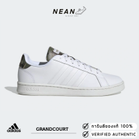 Adidas Grandcourt H04549 "ของแท้ ป้ายไทย" รองเท้าลำลอง รองเท้าผ้าใบ