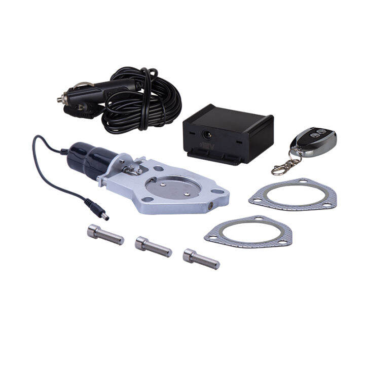 Universal 2.5inch Exhaust Cutout Stainless Steel Headers Electric