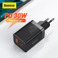 [CNIU digital accessories] Baseus ที่ชาร์จ PD 30W USB Type C QC3.0เร็ว3.0พอร์ตคู่สำหรับ iPhone 14 13 X Xs Macbook