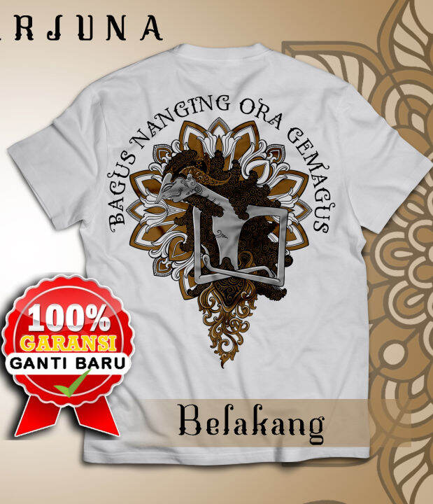 Paramesti Kaos Jawa Wayang Arjuna Lazada Indonesia