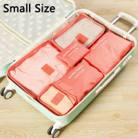 6Pcsset Travel Organizer Storage Bags Clothes Tidy Pouch Clothes Bra Sorting Organizer Travel Mesh Bag Luggage Packing Cube