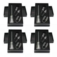 16 Pcs Air Pressure Pump Bottle Opener Gift Box Includes Wine Opener Kit Vacuum Stopper and Wine Pourer Tool