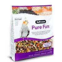 ZuPreem Pure Fun Medium Birds ซูพรีม สูตรผลไม้+ผัก+เมล็ดธัญพืช สำหรับนกกลาง xxค๊อกคาเทลxx เลิฟเบิร์ด คอนนัวร์ (2lb/907g)