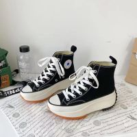 High Quality New Fashion Women Canvas Shoes High Top Sneakers Korean R Vintage Casual Sneakers