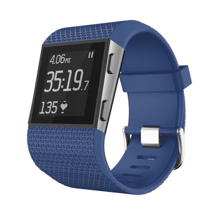 สายรัดข้อมือซิลิโคนสำหรับ-fitbit-surge