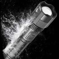 The Brightest Flashlight Power B Function Torch Usb Chargeable 18650 Zoomable Aluminum Alloy Lantern Camping Hiking Torch Light