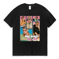 Rap Bad Bunny Same Paragraph Graphics Print T Shirt Unisex Hip Hop Rapper Music Album Print Short Sleeve T-shirts Oversized Tops XS-4XL-5XL-6XL