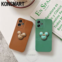 KONSMART เคส Hp Realme C51 C53 NFC 2023ใหม่3D การ์ตูนหนู REALMEC53 Softcase