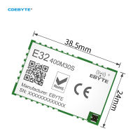 SX1278 SPI Lora กระจายสเปกตรัมโมดูล ebyte E32-400M30S 30dBm 433MHz 470M HS ความถี่กว้างเครื่องรับส่งสัญญาณไร้สาย10km IOT