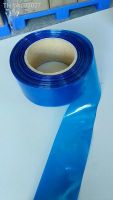 ❏ Carcasa de batería Lipo azul transparente de 1m Tubo termorretráctil de PVC envoltura de 18650 película de batería 32 50 110mm Kits DIY