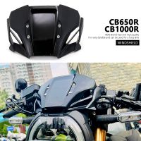 ♠กระบังกระจกบังลมหน้ากระจกรถจักรยานยนต์ใหม่สำหรับ HONDA CB650R CB 650R 2019 2020 2021 2022 CB1000R CB 1000 R 2018-2020