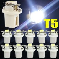 ✹❉✶ 10Pcs T5 B8.5d LED Light Car Dashboard Speed Lights Bulb Cars Interior Lamp Accessories Dashboard Side Switch lamps 12V