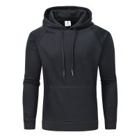 Mens Autumn Hoodies Long Sleeve Pullover Drawstring Kanga Pocket Tracksuit Sports Casual Hooded Sweatshirts Streetwear Clothing